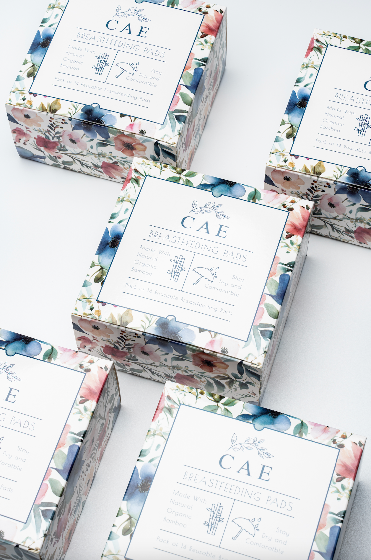 CAE Soft Reusable Bamboo Nursing Pads x 14 Pads