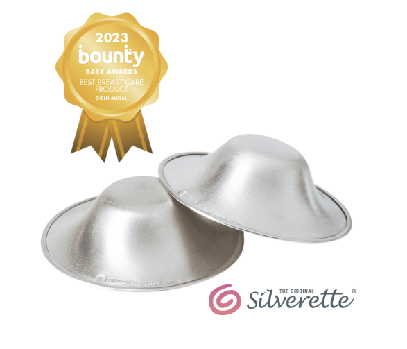  SILVERETTE The Original Silver Nursing Cups - Soothe and  Protect Your Nursing Nipples -Made in Italy (Regular + O-Feel) : Baby