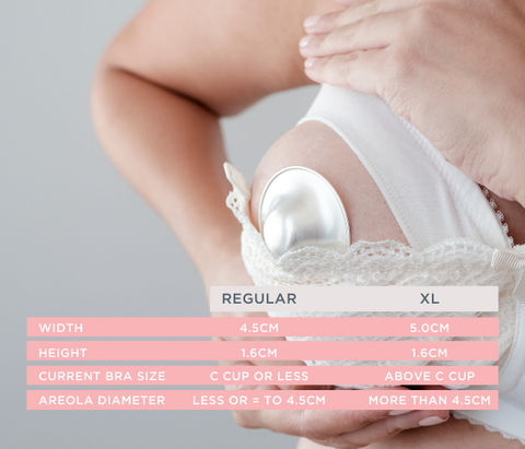 Silverette Nursing Cups 1 Pair